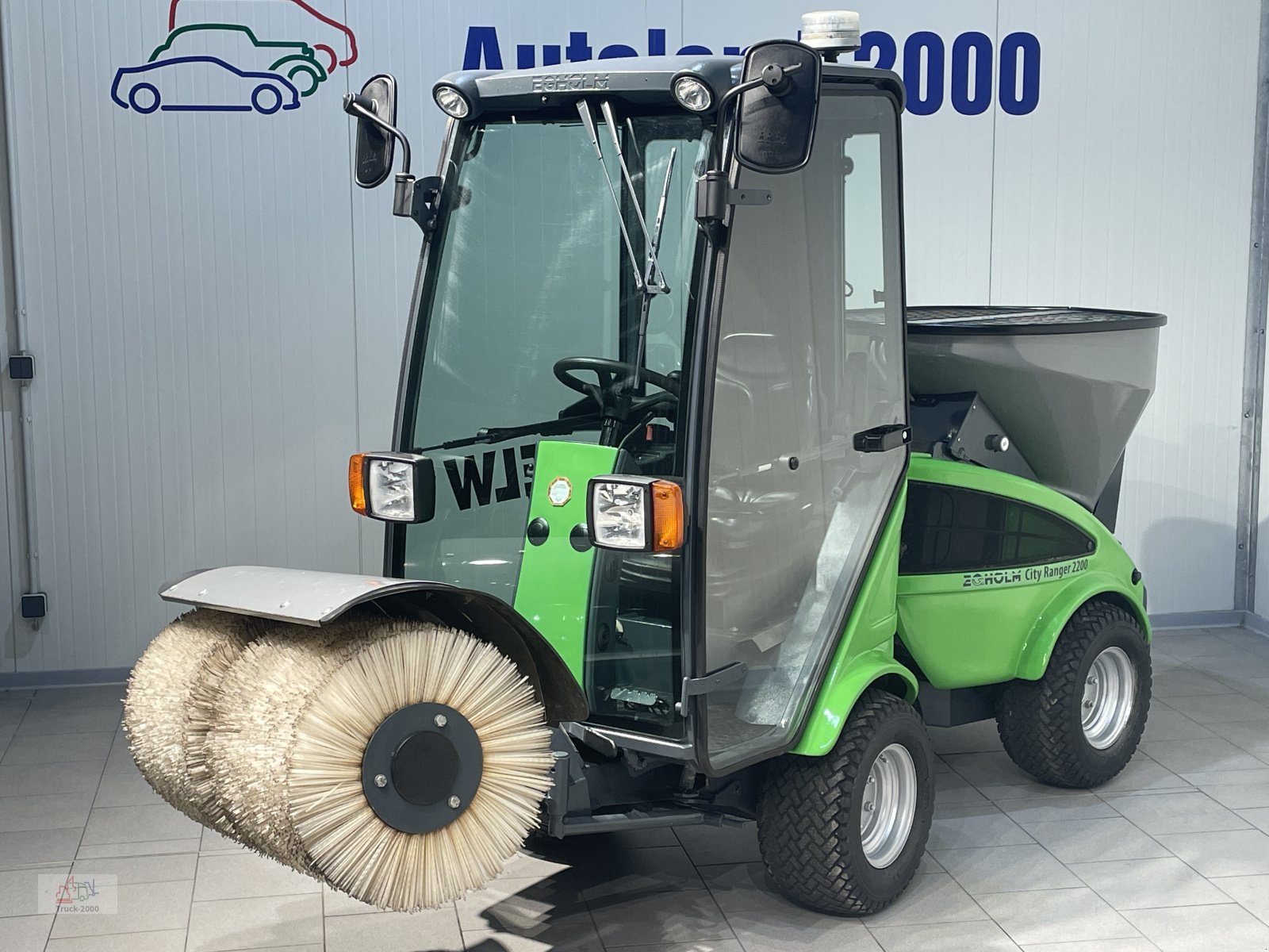 Sandstreuer & Salzstreuer typu Egholm Egholm 2200 T Winter-Hofdienst + Besen + Streuer, Gebrauchtmaschine v Sottrum (Obrázok 8)