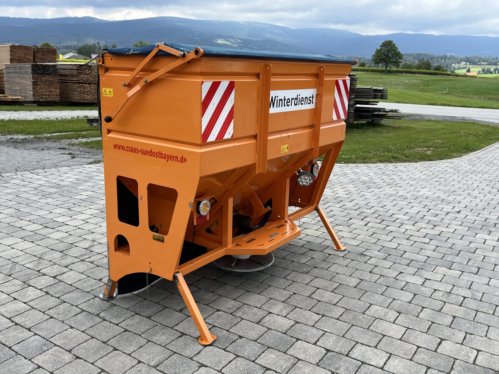 Sandstreuer & Salzstreuer tip Hauer Salzstreuer XK 1200 V4A, Gebrauchtmaschine in Neureichenau (Poză 3)