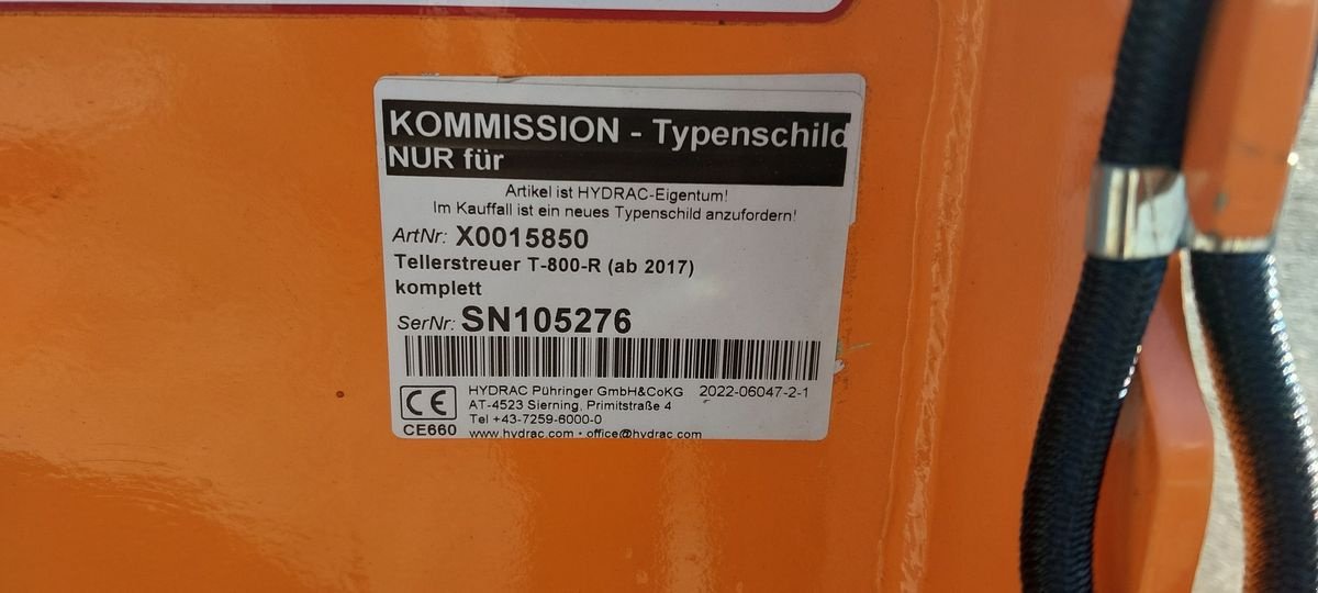 Sandstreuer & Salzstreuer a típus Hydrac T800R, Neumaschine ekkor: Greifenburg (Kép 6)