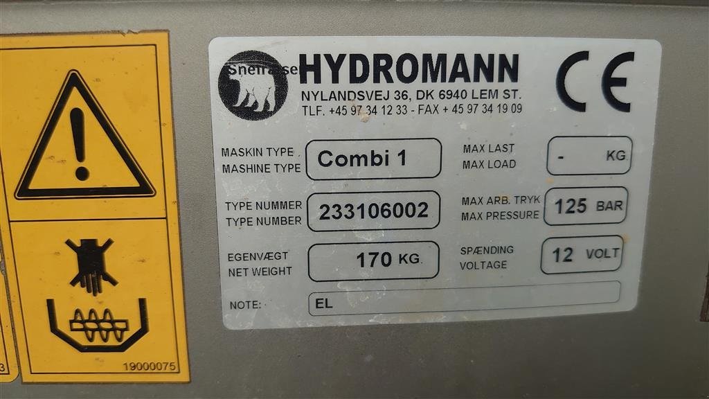 Sandstreuer & Salzstreuer Türe ait Hydromann Westbjørn Combi 1, Gebrauchtmaschine içinde Nørresundby (resim 5)