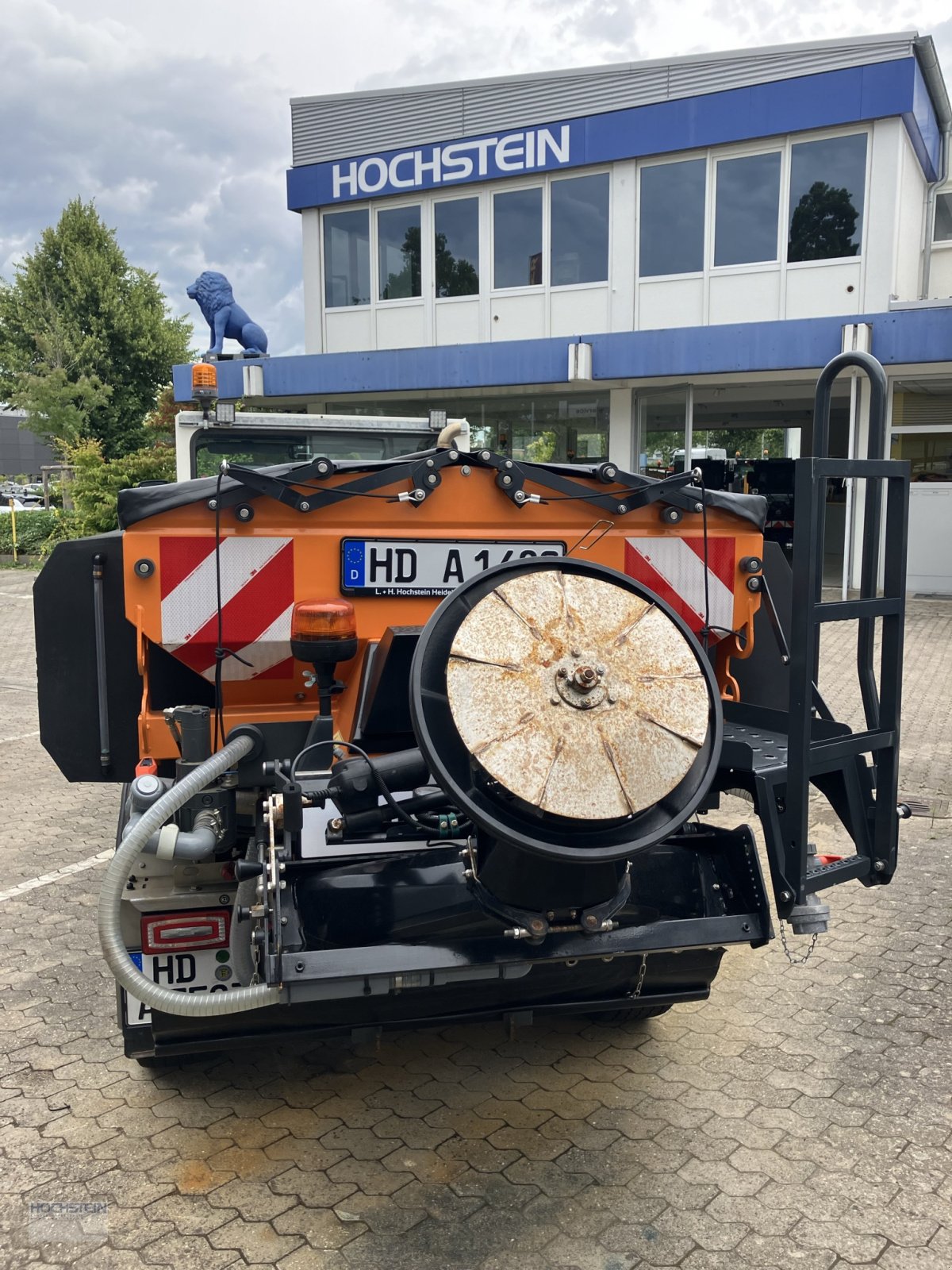 Sandstreuer & Salzstreuer tip Kugelmann Duplex Inox, Gebrauchtmaschine in Heidelberg - Rohrbach Süd (Poză 1)