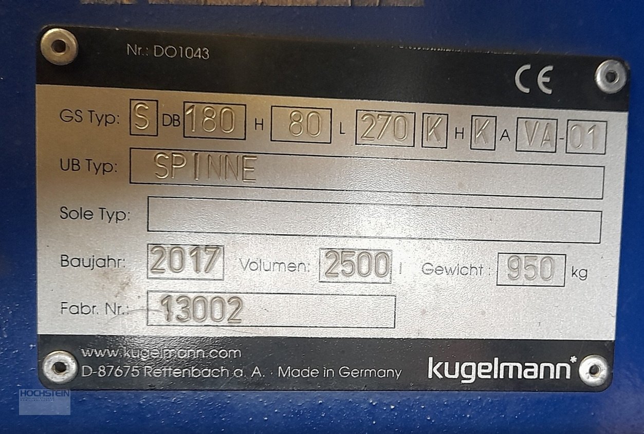 Sandstreuer & Salzstreuer του τύπου Kugelmann Duplex Inox, Gebrauchtmaschine σε Heidelberg - Rohrbach Süd (Φωτογραφία 2)