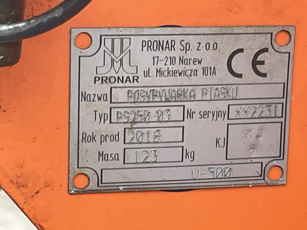 Sandstreuer & Salzstreuer typu PRONAR Pronar PS-250M., Gebrauchtmaschine v Dronninglund (Obrázek 5)