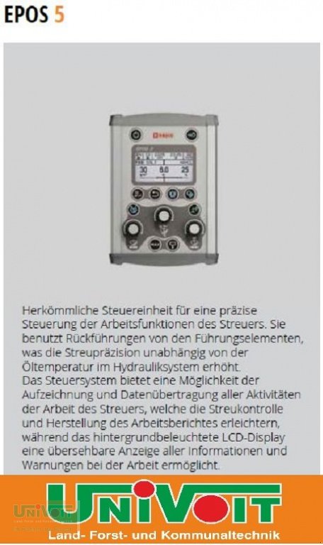 Sandstreuer & Salzstreuer of the type Rasco Junior 1,0 qm Inhalt für Multicar Ladog Lindner Hansa Boki Bucher Aebi Pfau Fumo Tremo Bonetti, Neumaschine in Warmensteinach (Picture 8)