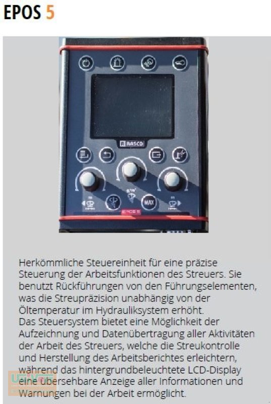 Sandstreuer & Salzstreuer a típus Rasco Rasco Streuer TRP 0.4 / 0.65 / 1.0 / 1.5 opt. mit Sole, Neumaschine ekkor: Warmensteinach (Kép 8)