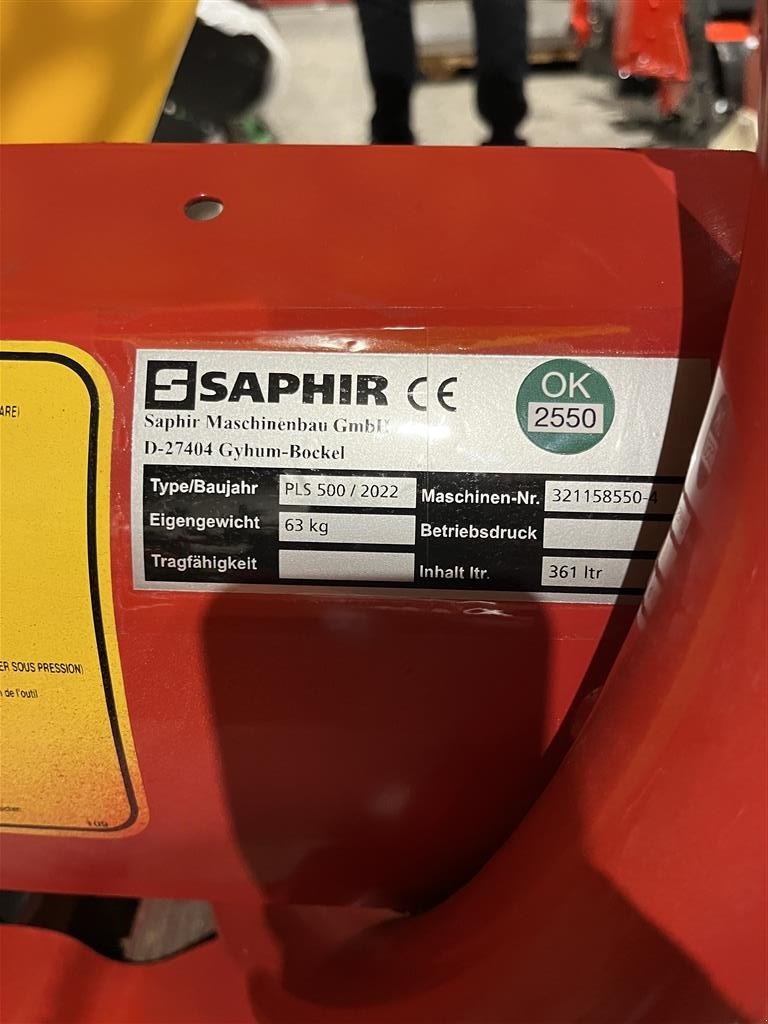 Sandstreuer & Salzstreuer от тип Saphir PLS 500, Gebrauchtmaschine в Bredebro (Снимка 4)