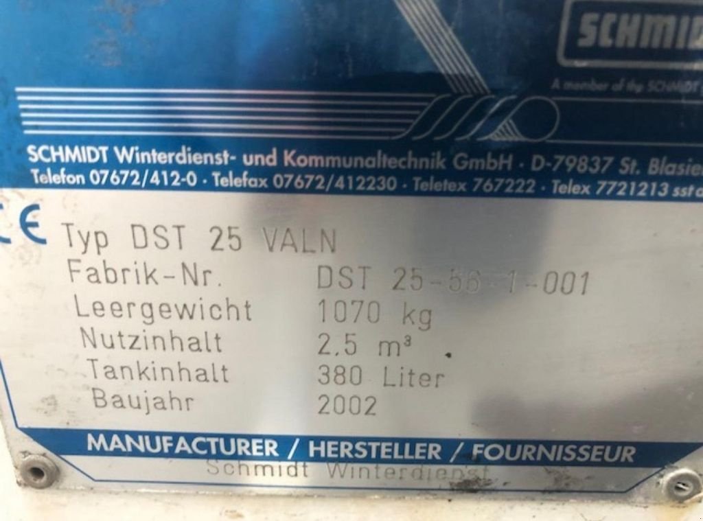 Sandstreuer & Salzstreuer tipa Schmidt DST 25 Valn, Gebrauchtmaschine u Gallspach (Slika 6)