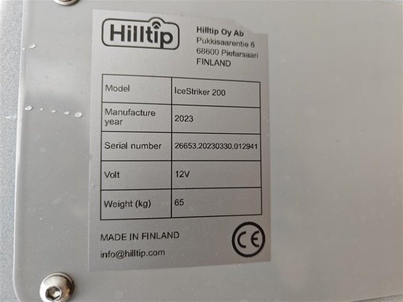 Sandstreuer & Salzstreuer del tipo Sonstige Icestriker 200 Inkl. Egholm 2250 beslag, Gebrauchtmaschine en Holstebro (Imagen 3)