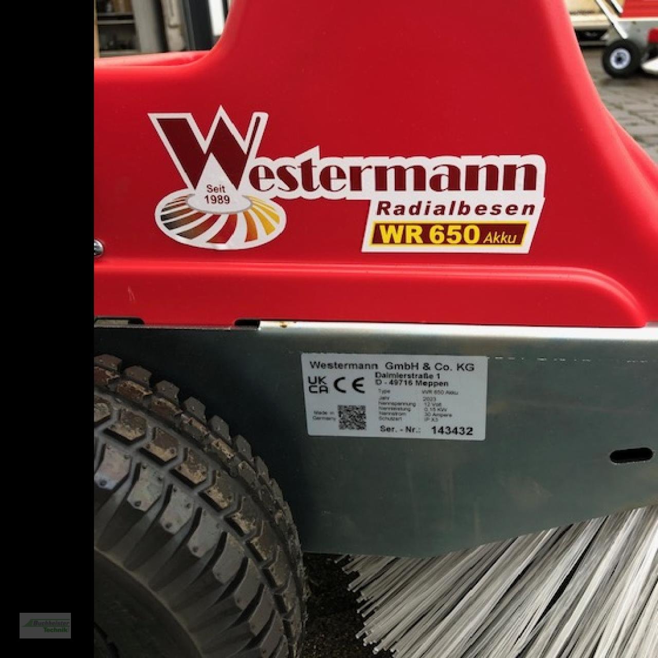 Sandstreuer & Salzstreuer typu Sonstige WESTERMANN WR650 Akku, Neumaschine v Hess.Oldendorf (Obrázek 4)