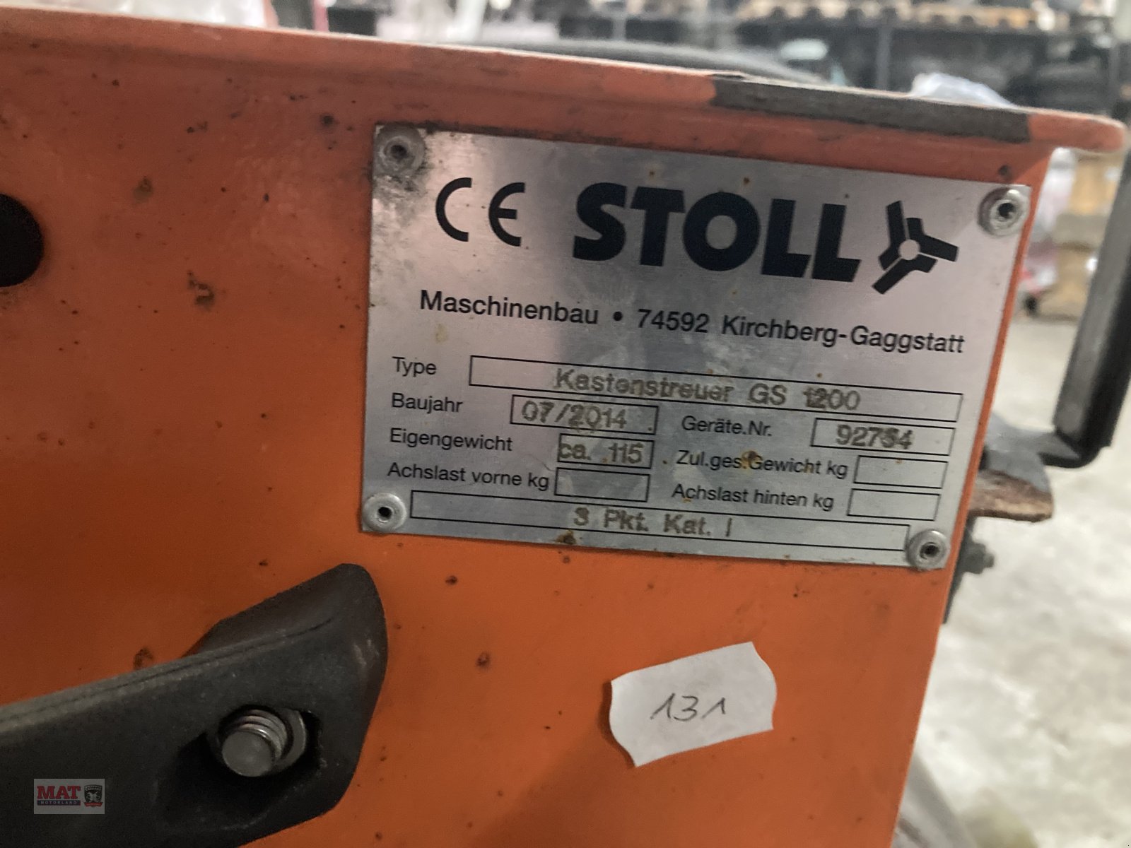 Sandstreuer & Salzstreuer za tip Stoll GS1200, Gebrauchtmaschine u Waldkraiburg (Slika 8)