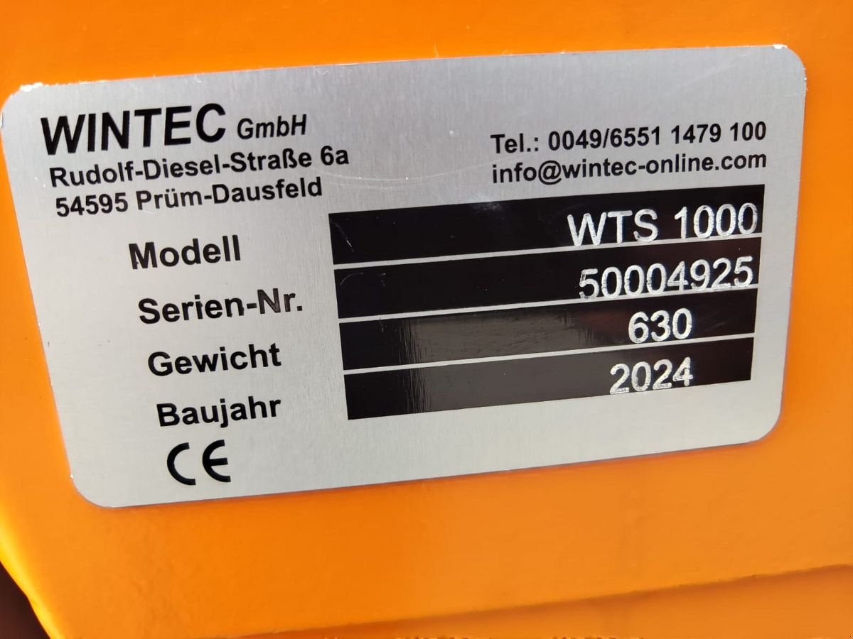 Sandstreuer & Salzstreuer typu Wintec WTS 1000, Neumaschine v NATTERNBACH (Obrázek 17)