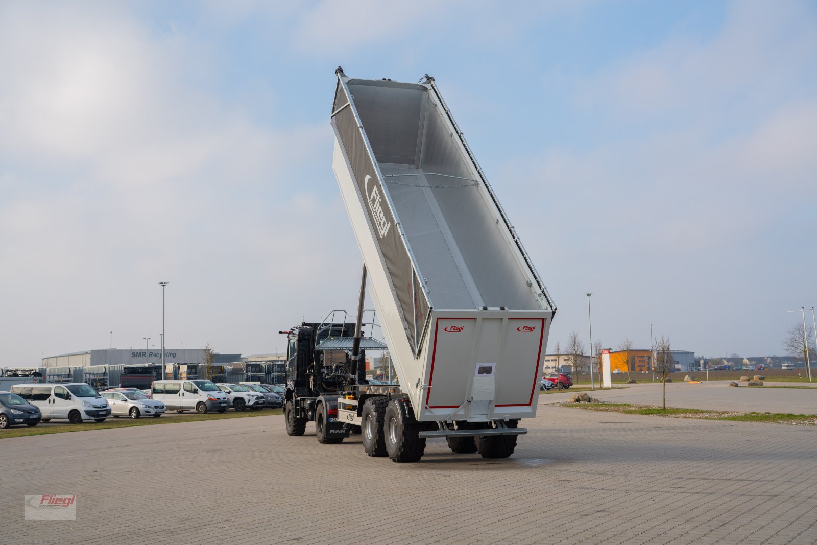 Sattelauflieger tip Fliegl ZHKA 350, Neumaschine in Mühldorf (Poză 3)