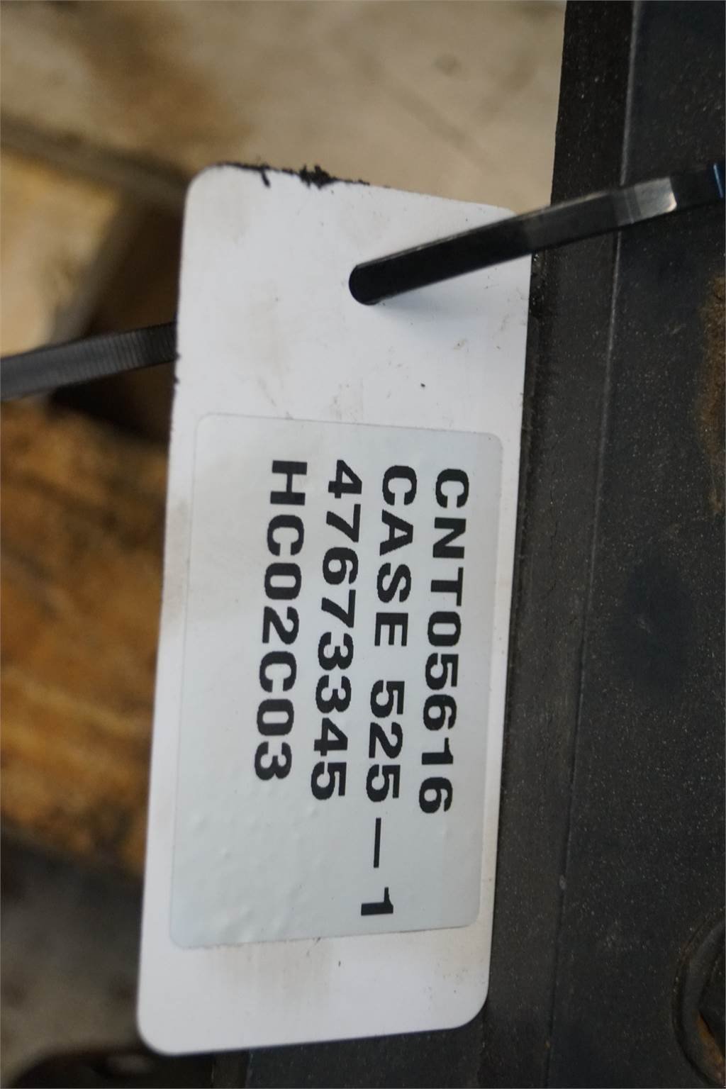 Schaufel Türe ait Case IH 525, Gebrauchtmaschine içinde Hemmet (resim 13)