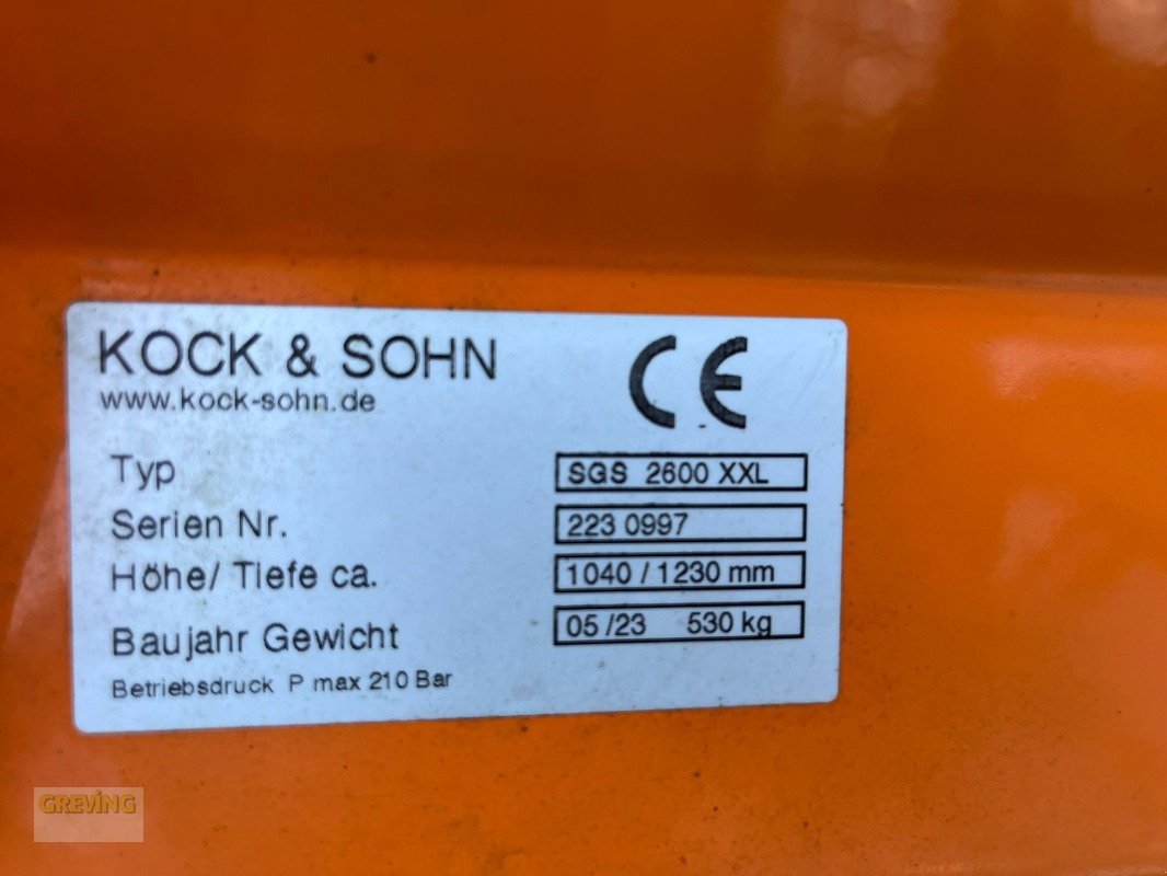 Schaufel za tip Kock & Sohn SGS XXL 2600, Neumaschine u Ahaus (Slika 8)