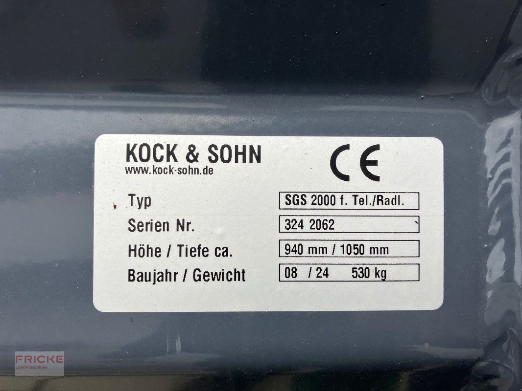 Schaufel del tipo Kock & Sohn T-M 2000, Neumaschine en Bockel - Gyhum (Imagen 2)