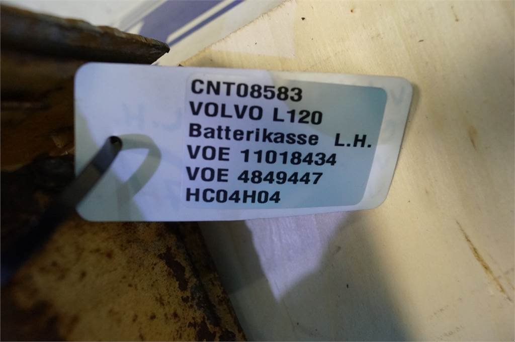 Schaufel Türe ait Volvo L120 Baterikasse L.H. VOE11018434, Gebrauchtmaschine içinde Hemmet (resim 23)