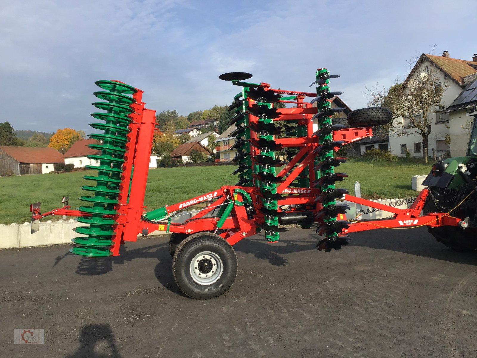 Scheibenegge typu Agro-Masz BTC50H gezogen Druckluftbremse 560er Scheiben, Neumaschine v Tiefenbach (Obrázek 4)