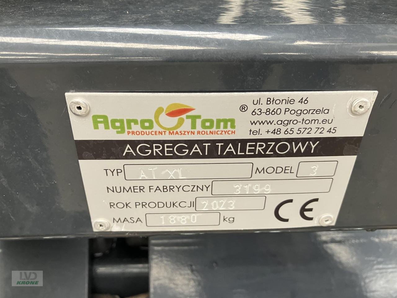 Scheibenegge del tipo Agro Tom AT XL 300, Gebrauchtmaschine en Spelle (Imagen 11)