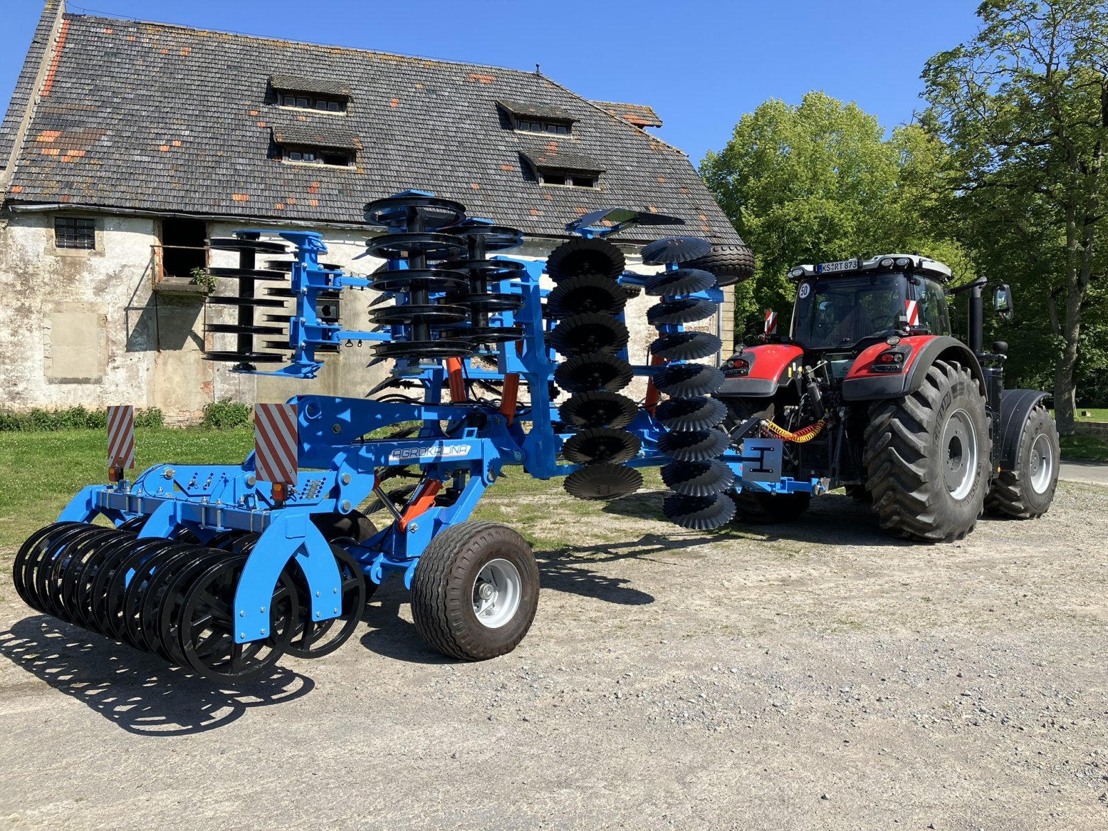 Scheibenegge del tipo Agrokalina DEFT, Gebrauchtmaschine en Willebadessen (Imagen 8)