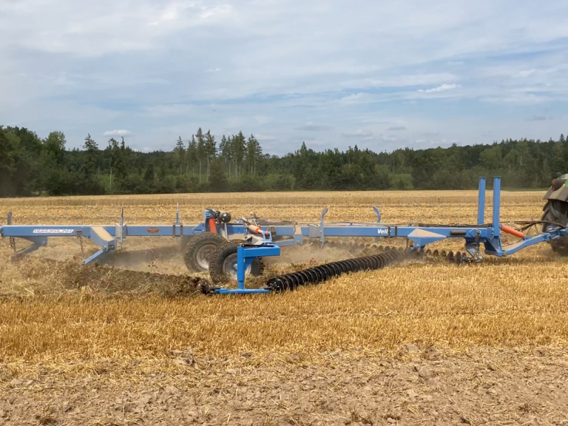 Scheibenegge Türe ait Agrokalina Velly Kettenscheibenegge, Gebrauchtmaschine içinde Willebadessen (resim 1)