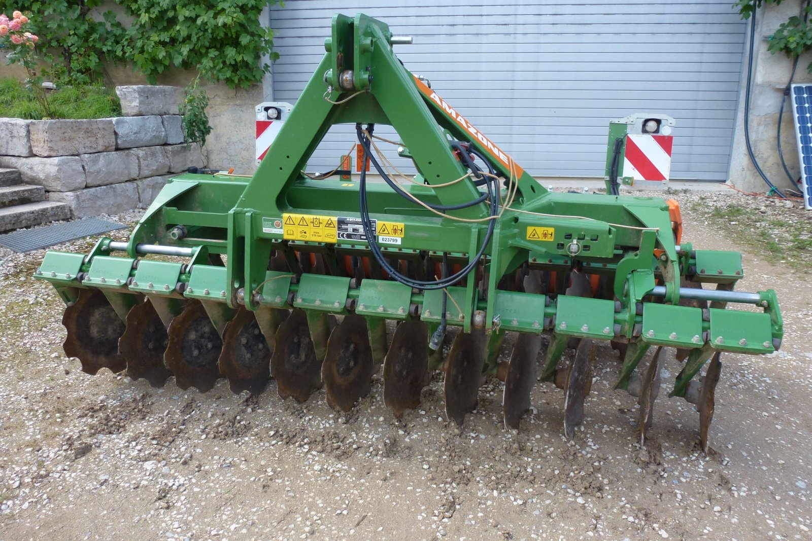 Scheibenegge van het type Amazone Catros + 3001, Gebrauchtmaschine in Nördlingen (Foto 1)