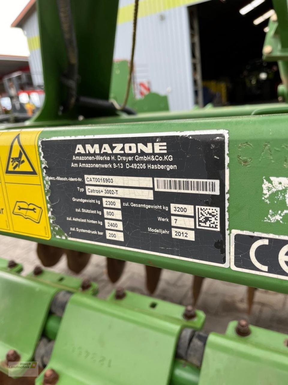 Scheibenegge tip Amazone Catros 3002-T, Gebrauchtmaschine in Schora (Poză 8)