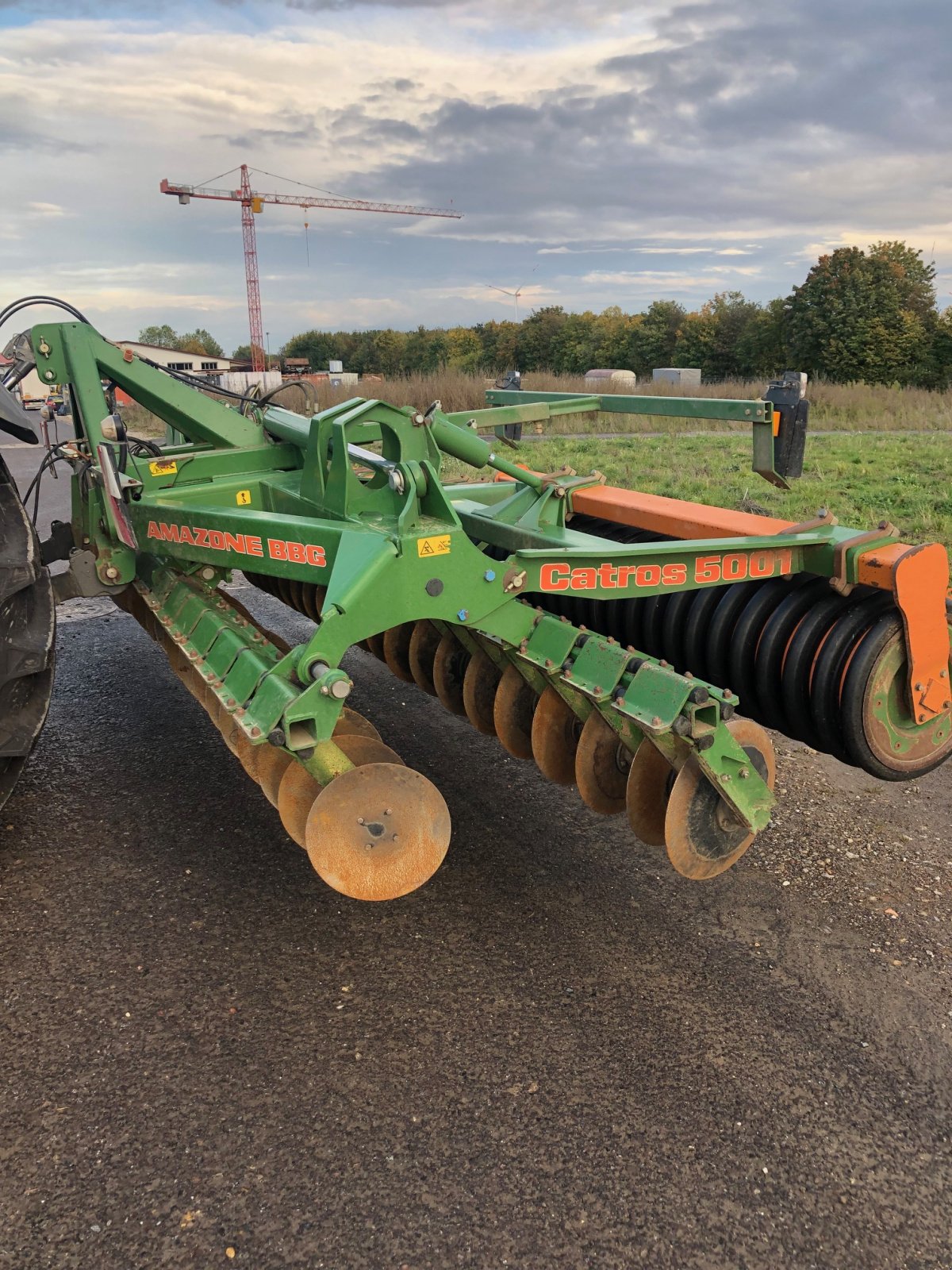 Scheibenegge del tipo Amazone Catros + 5001-2, Gebrauchtmaschine en Rheinhausen (Imagen 1)