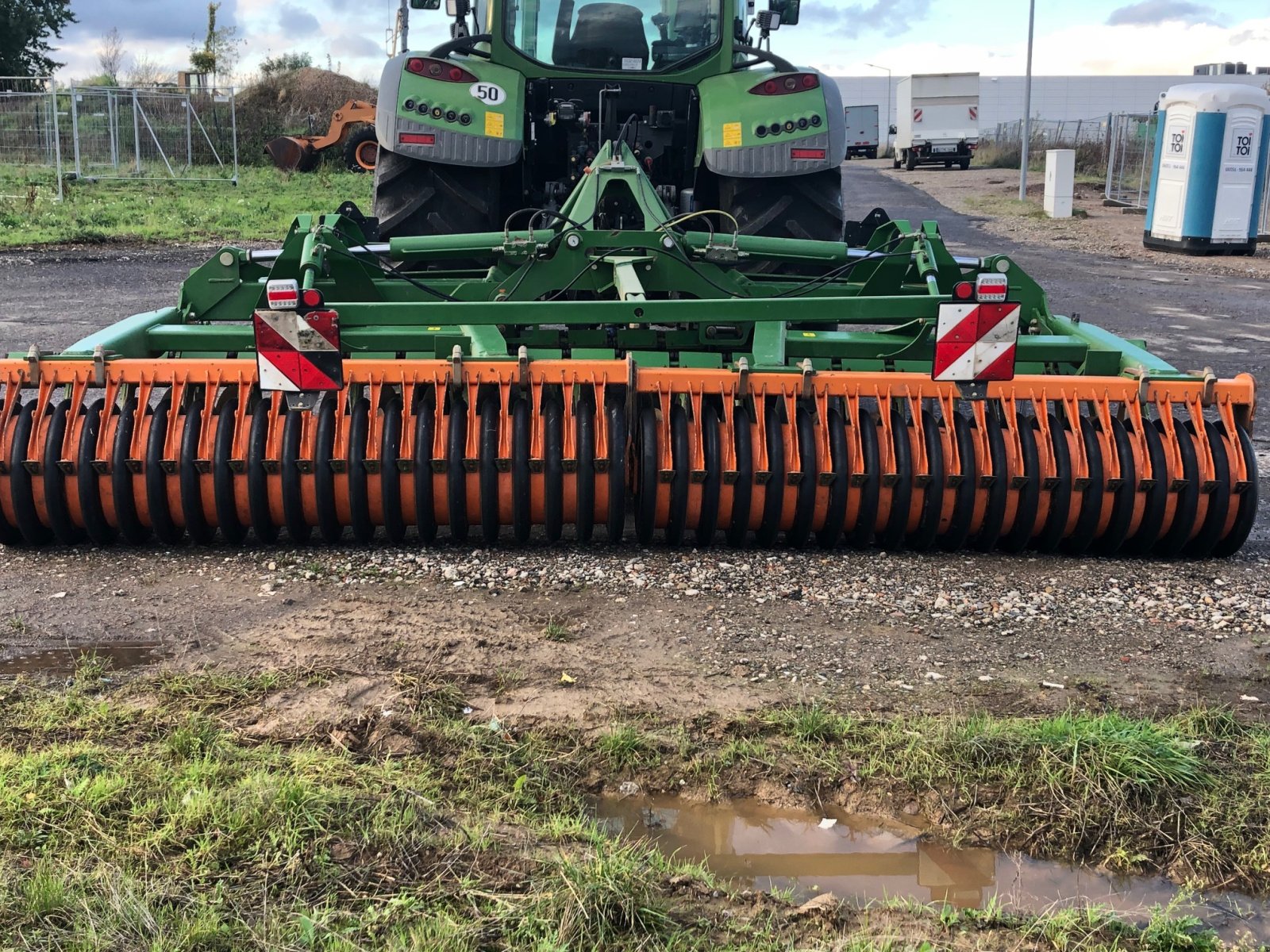 Scheibenegge van het type Amazone Catros + 5001-2, Gebrauchtmaschine in Rheinhausen (Foto 4)