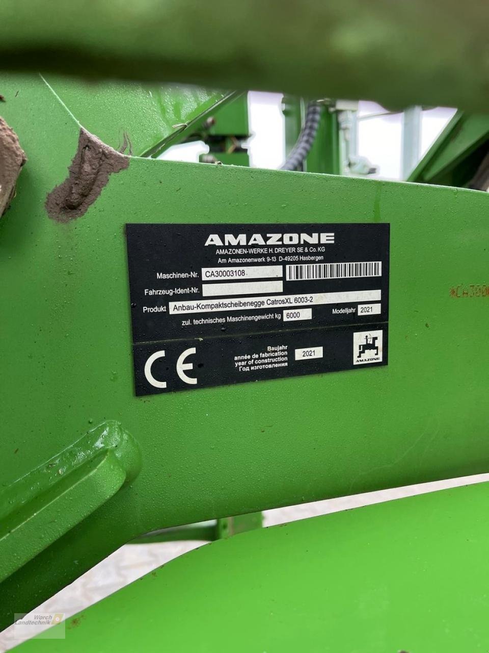 Scheibenegge tip Amazone Catros XL 6003-2, Gebrauchtmaschine in Schora (Poză 15)