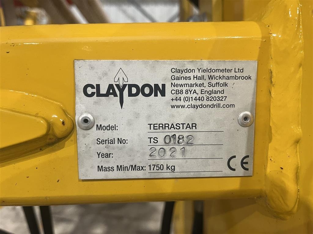 Scheibenegge Türe ait Claydon Terrastar 6m, Spaderulleharve med APV spreder., Gebrauchtmaschine içinde Spøttrup (resim 4)