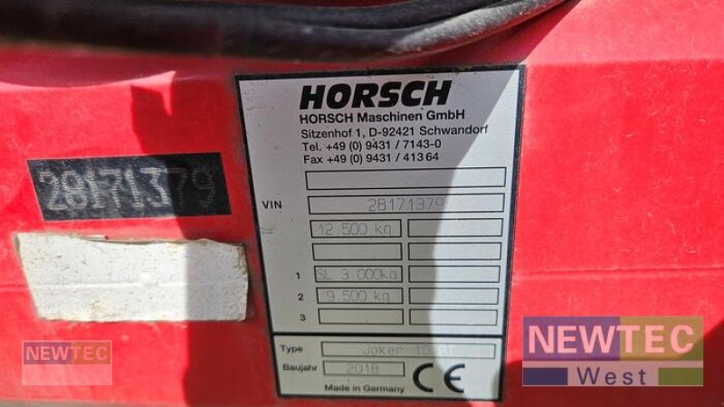 Scheibenegge типа Horsch JOKER 10 RT, Gebrauchtmaschine в Peine (Фотография 5)