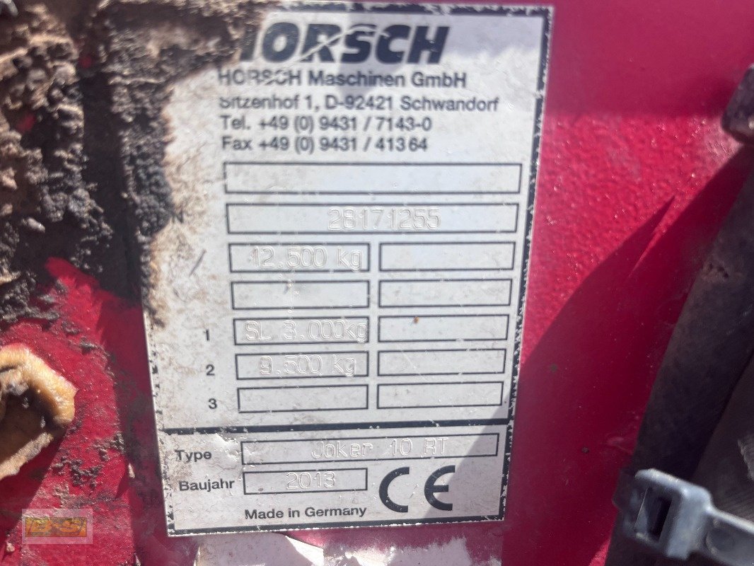 Scheibenegge du type Horsch JOKER 10 RT, Gebrauchtmaschine en Neustadt Dosse (Photo 2)