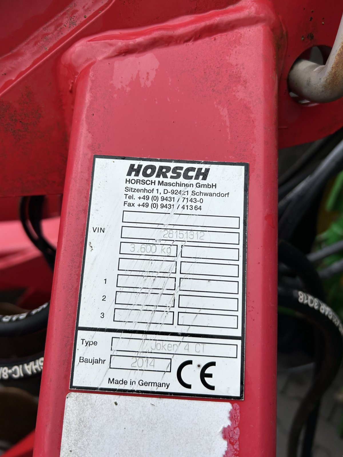 Scheibenegge du type Horsch Joker 4 CT, Gebrauchtmaschine en Bad Sobernheim (Photo 13)