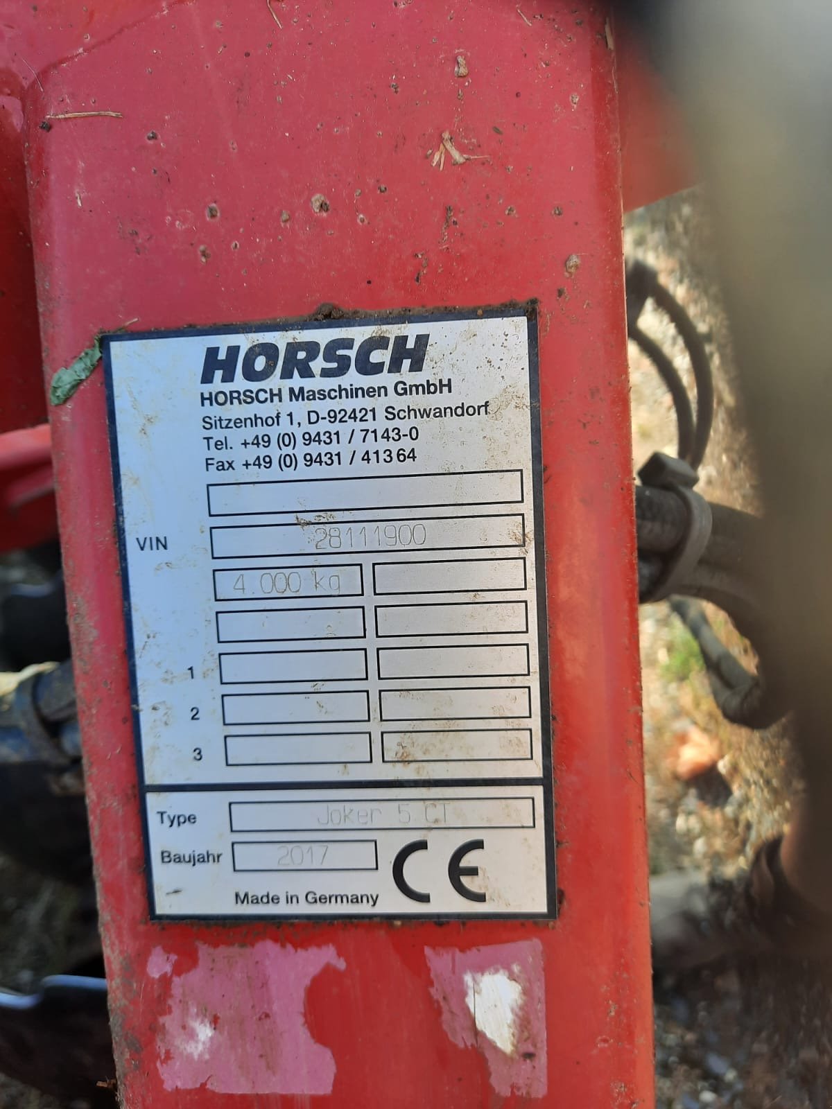 Scheibenegge του τύπου Horsch Joker 5 CT, Gebrauchtmaschine σε Wabern (Φωτογραφία 3)