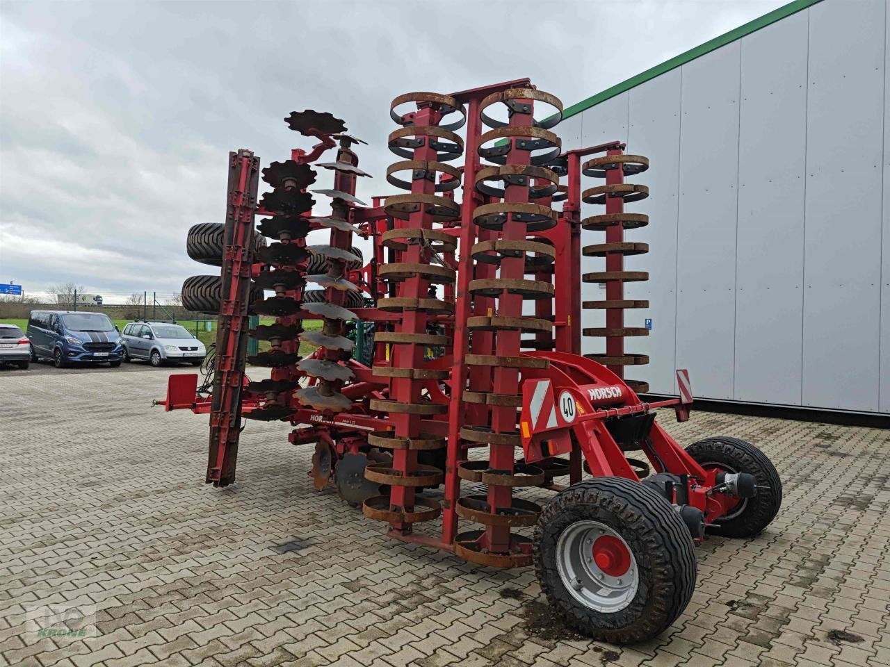 Scheibenegge van het type Horsch Joker 6 RT, Gebrauchtmaschine in Zorbau (Foto 7)