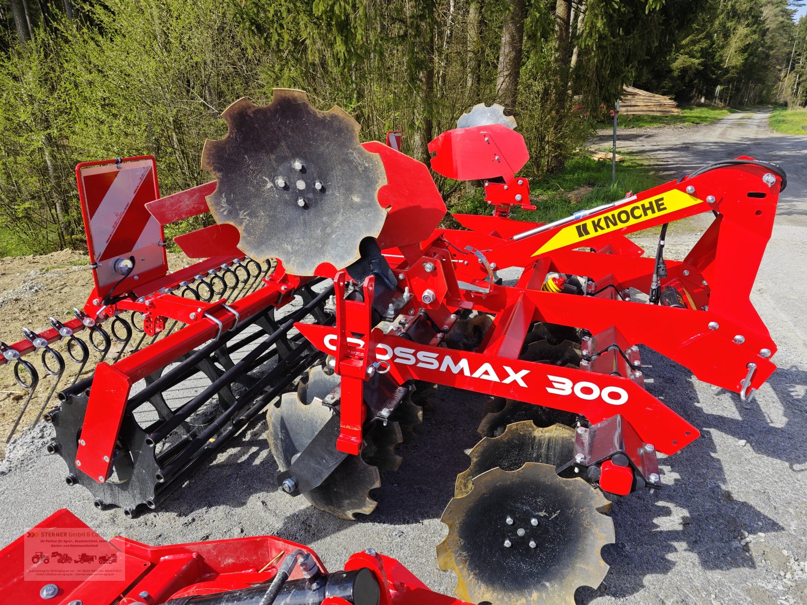 Scheibenegge tipa Knoche Crossmax 300, Neumaschine u Eging am See (Slika 8)