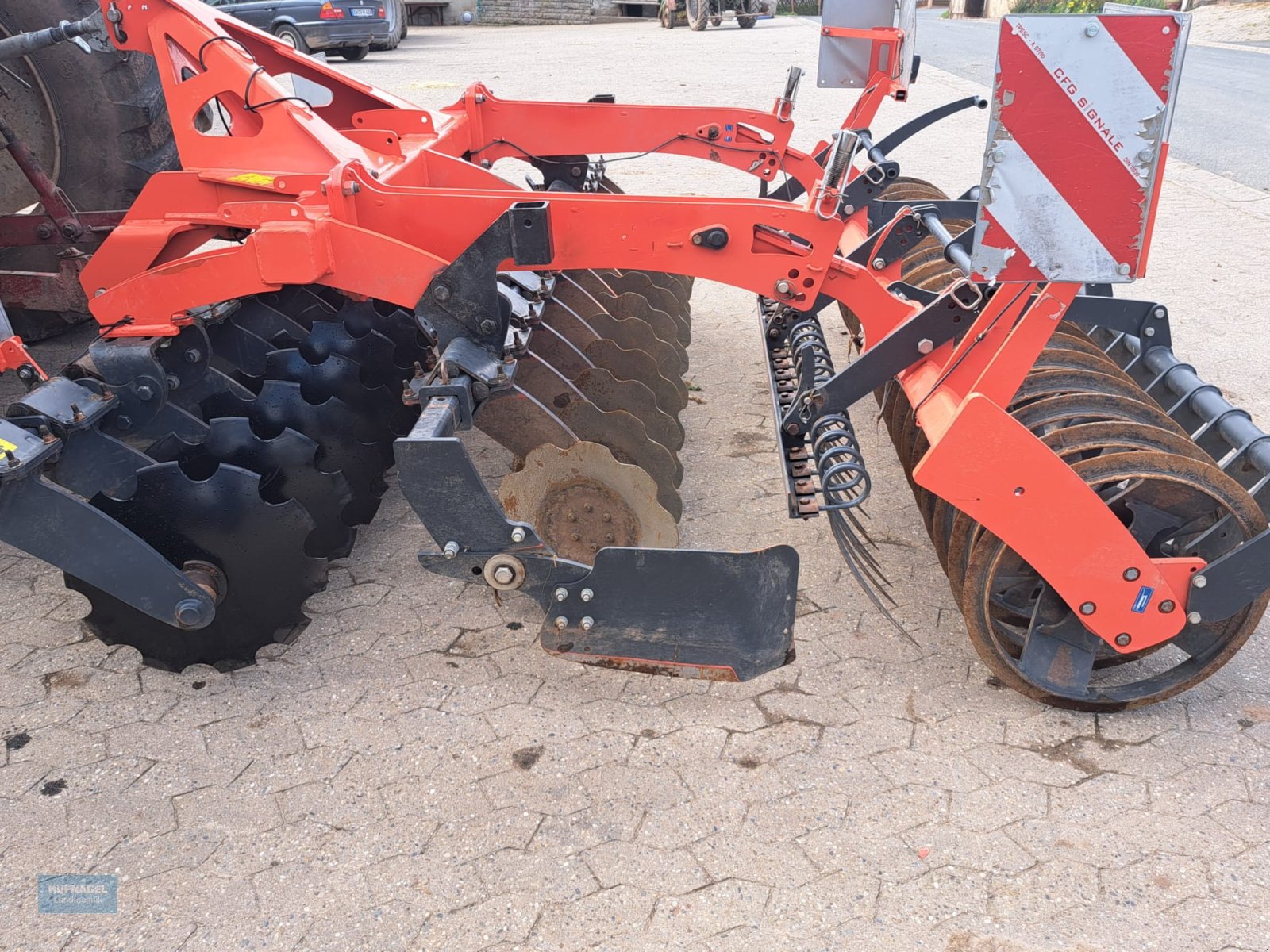 Scheibenegge van het type Kuhn Optimer 303, Gebrauchtmaschine in Neuhof-Zenn (Foto 2)