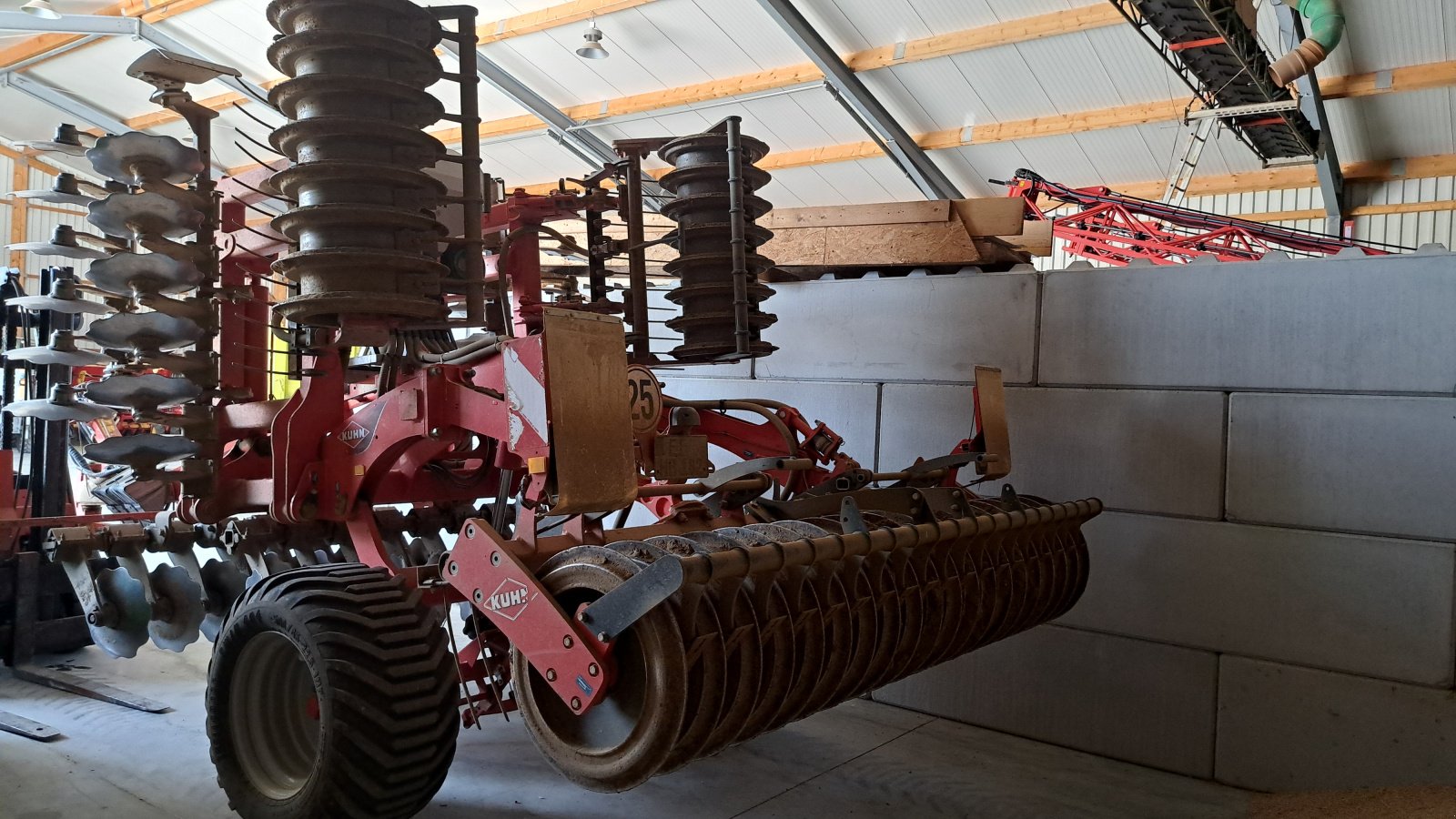 Scheibenegge van het type Kuhn OPTIMER 5003, Gebrauchtmaschine in Rapperszell (Foto 7)