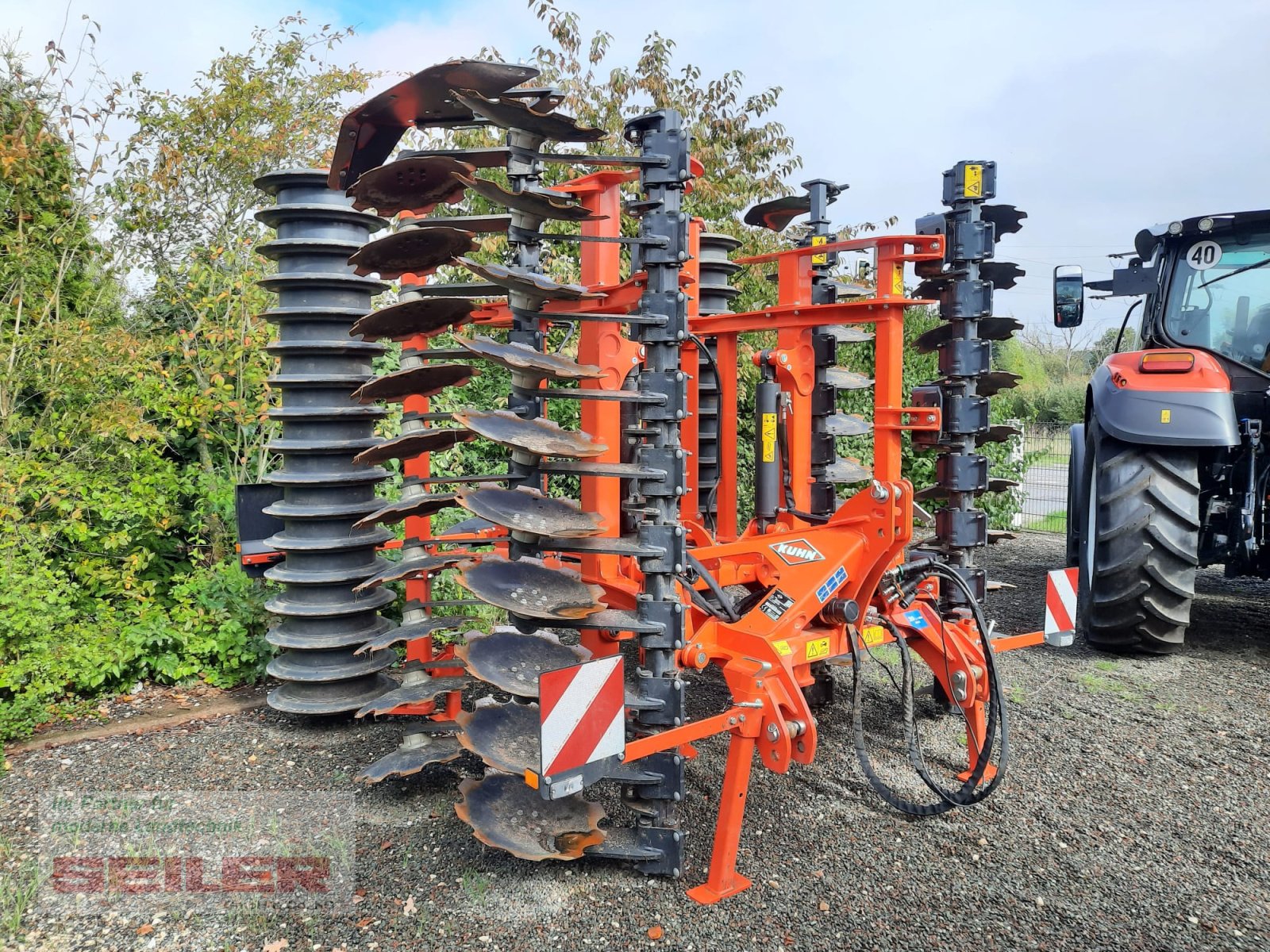 Scheibenegge del tipo Kuhn Optimer L 500 R T-Liner, Gebrauchtmaschine en Ansbach (Imagen 2)