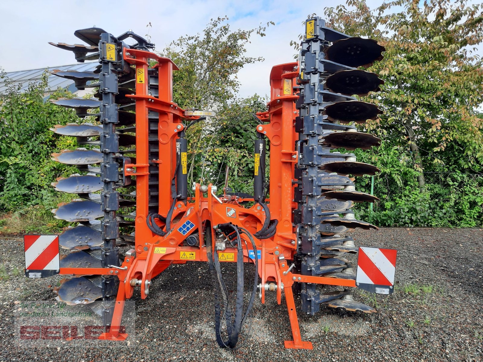 Scheibenegge van het type Kuhn Optimer L 500 R T-Liner, Gebrauchtmaschine in Ansbach (Foto 3)