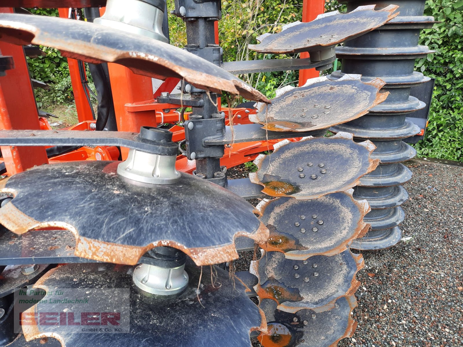 Scheibenegge van het type Kuhn Optimer L 500 R T-Liner, Gebrauchtmaschine in Ansbach (Foto 6)