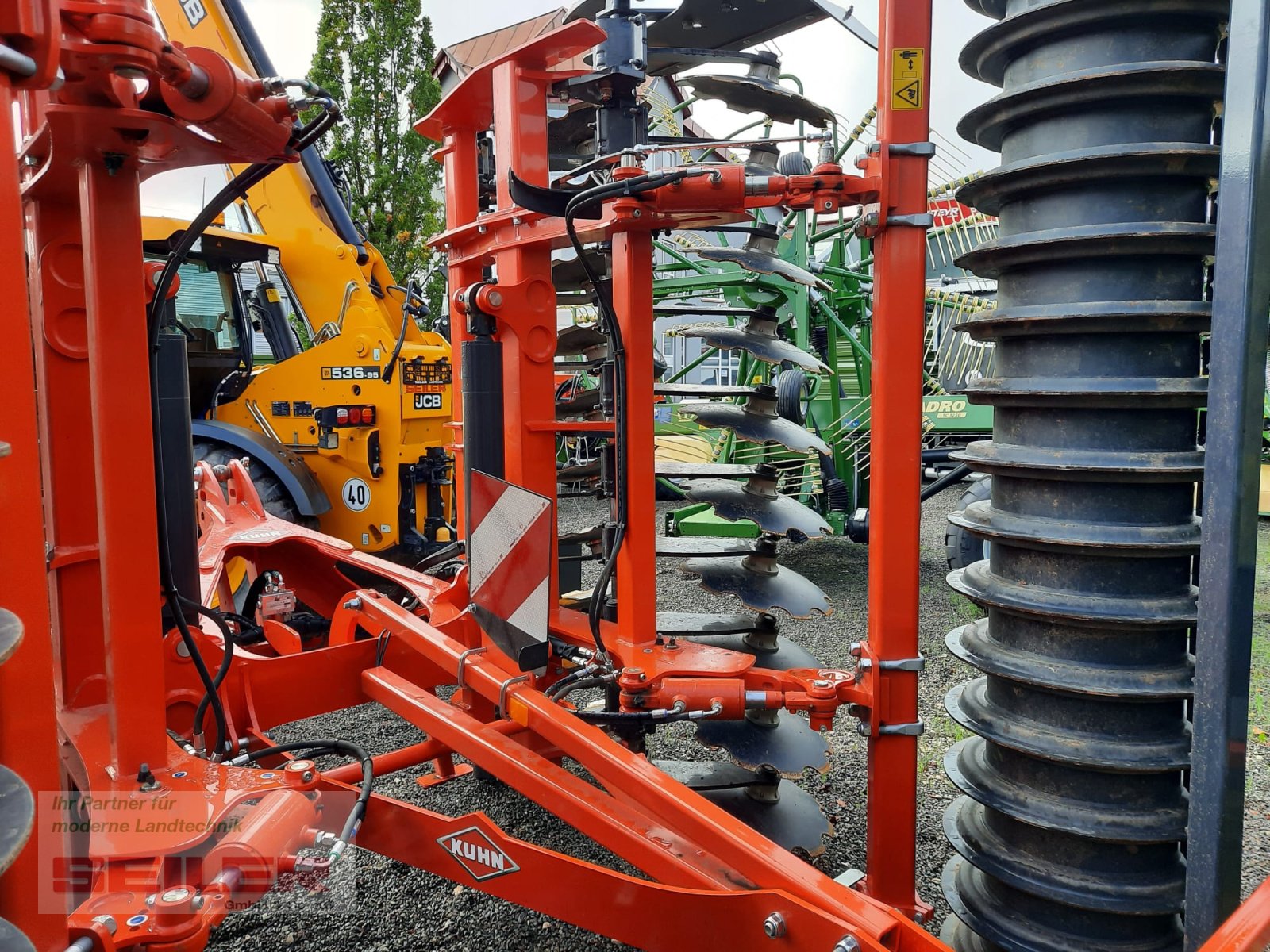 Scheibenegge van het type Kuhn Optimer L 500 R T-Liner, Gebrauchtmaschine in Ansbach (Foto 7)