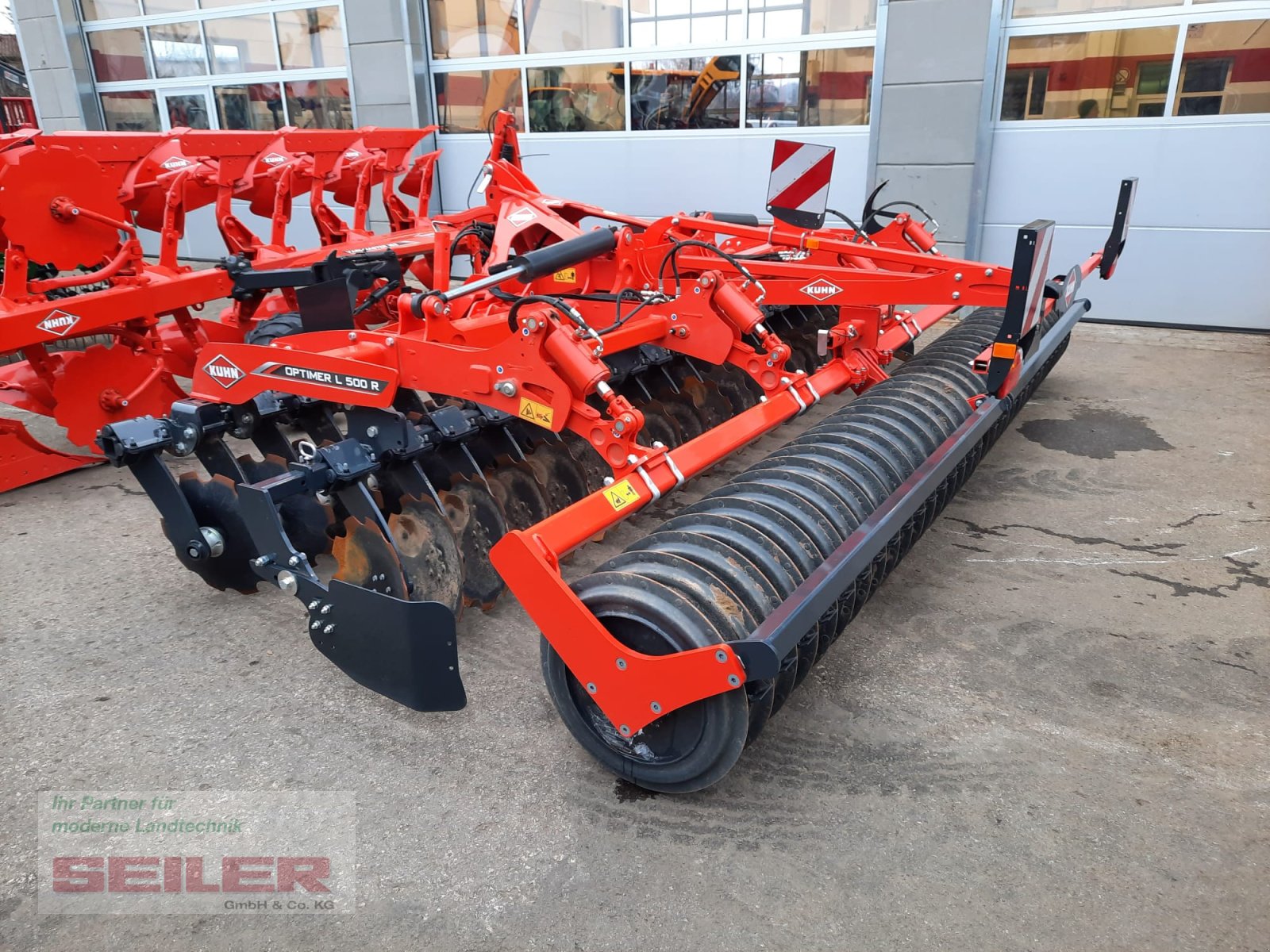 Scheibenegge van het type Kuhn Optimer L 500 R T-Liner, Gebrauchtmaschine in Ansbach (Foto 5)