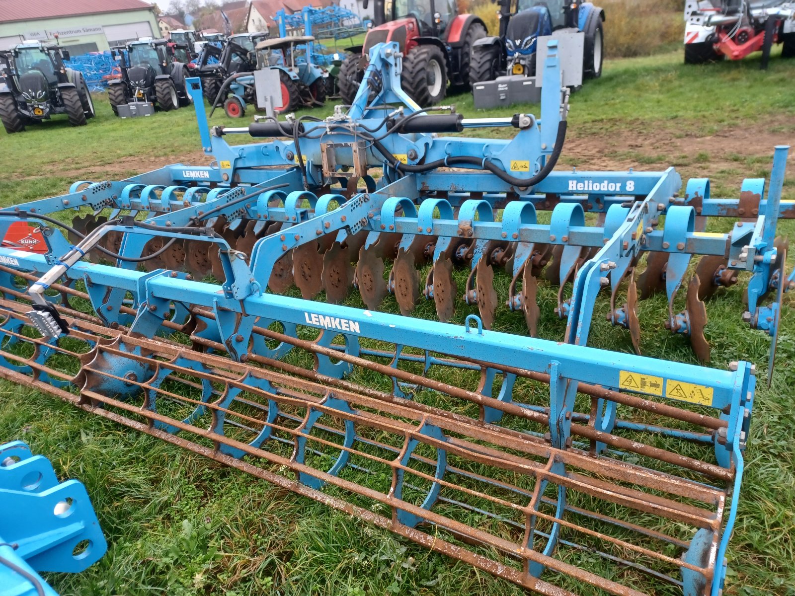 Scheibenegge des Typs Lemken Heliodor 8/500 K, Gebrauchtmaschine in Uffenheim (Bild 3)