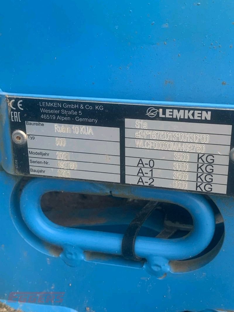 Scheibenegge tip Lemken Rubin 10/500KUA, Gebrauchtmaschine in Suhlendorf (Poză 3)