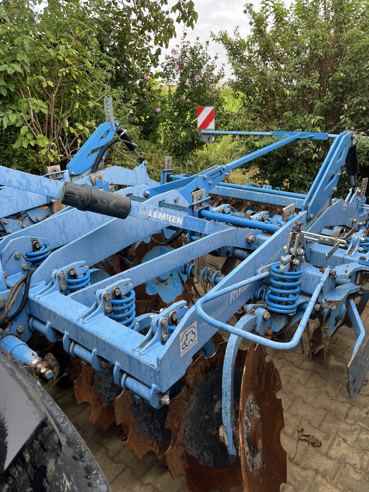 Scheibenegge van het type Lemken Rubin 12/300 U, Gebrauchtmaschine in Börtlingen (Foto 1)