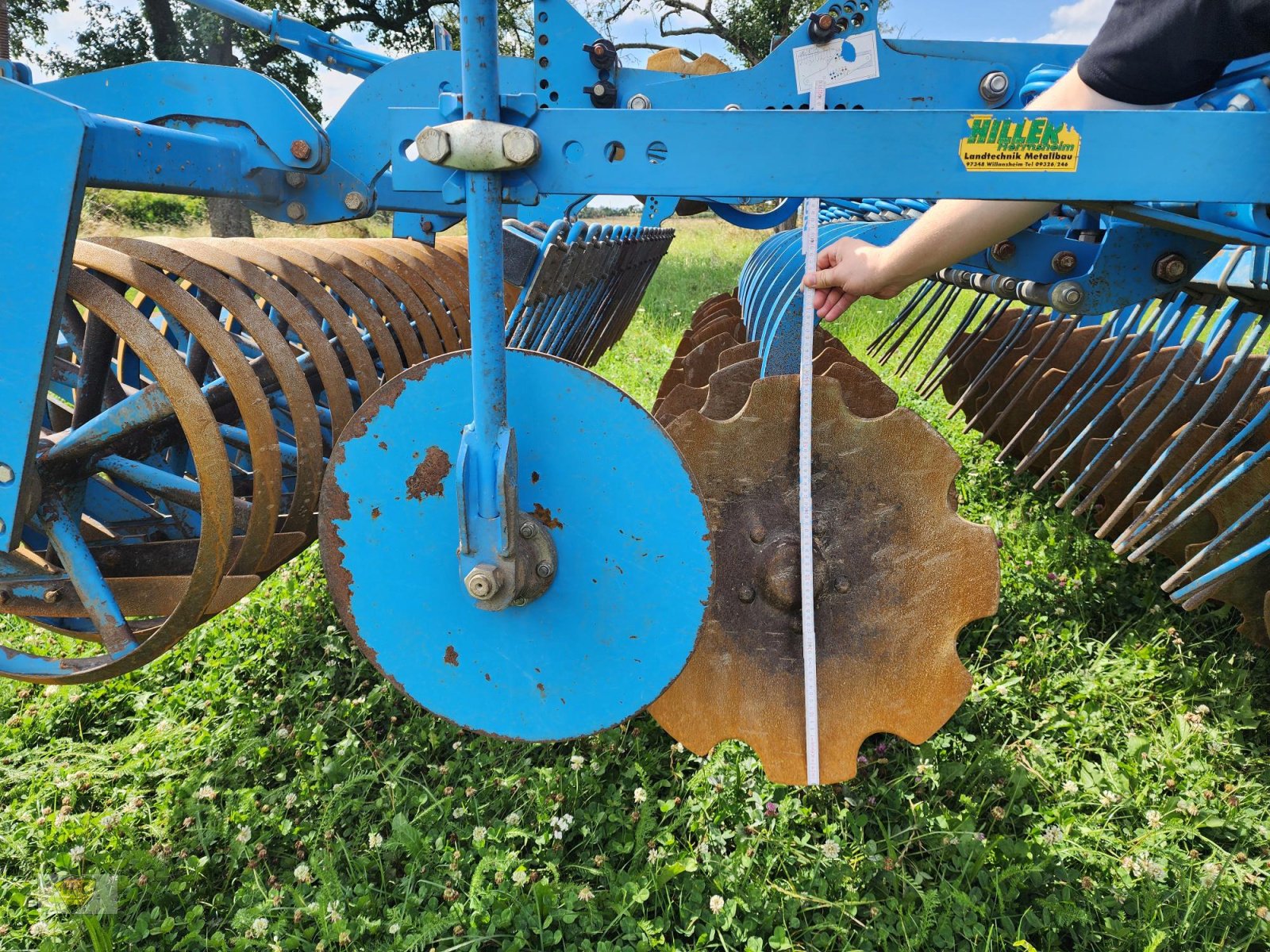 Scheibenegge tip Lemken Rubin 9/300 U, Gebrauchtmaschine in Willanzheim (Poză 3)