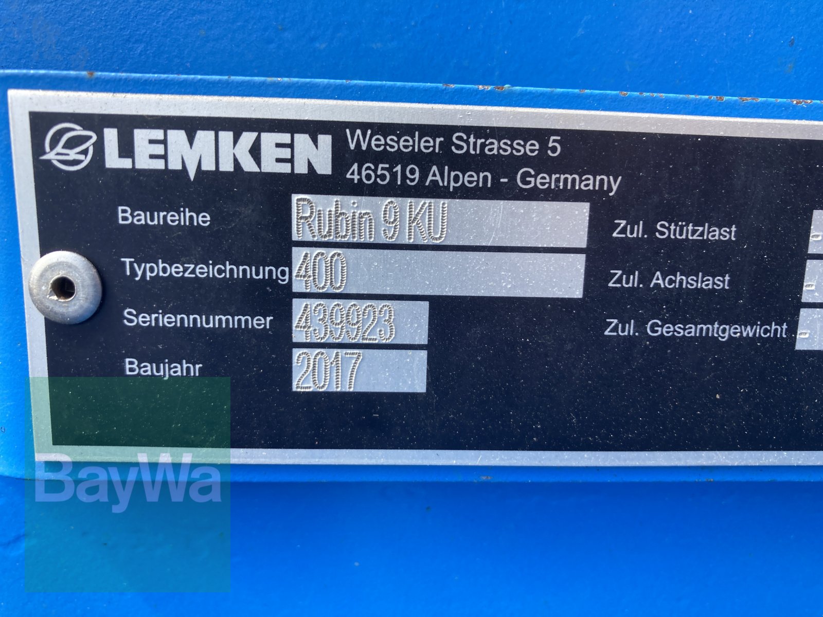 Scheibenegge typu Lemken Rubin 9/400 KU, Gebrauchtmaschine v Dinkelsbühl (Obrázek 12)