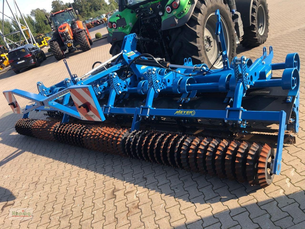 Scheibenegge van het type Meyer Agrartechnik Meyer Vibrocut 6000 Messerwalze, Gebrauchtmaschine in Bakum (Foto 10)