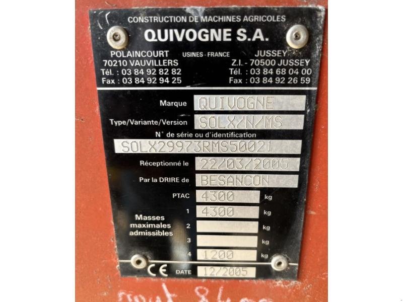 Scheibenegge tip Quivogne SOL X 28, Gebrauchtmaschine in ROYE (Poză 5)